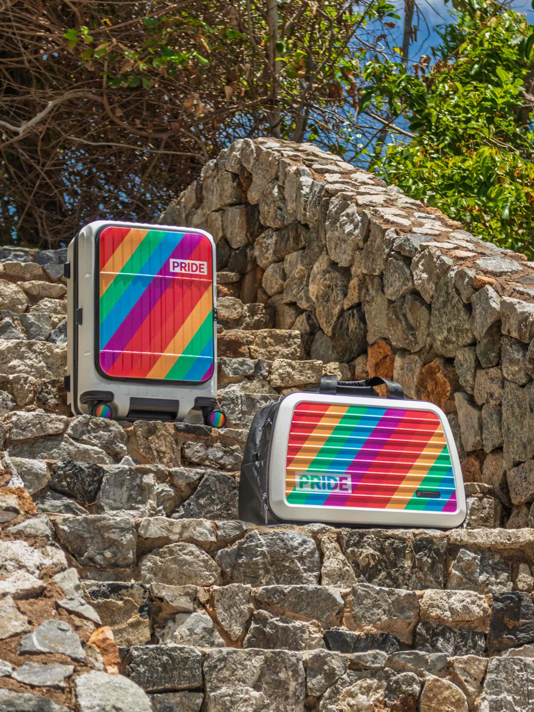 Departure x PRIDE The Vista with Brakes S & Foldable Duffle Set