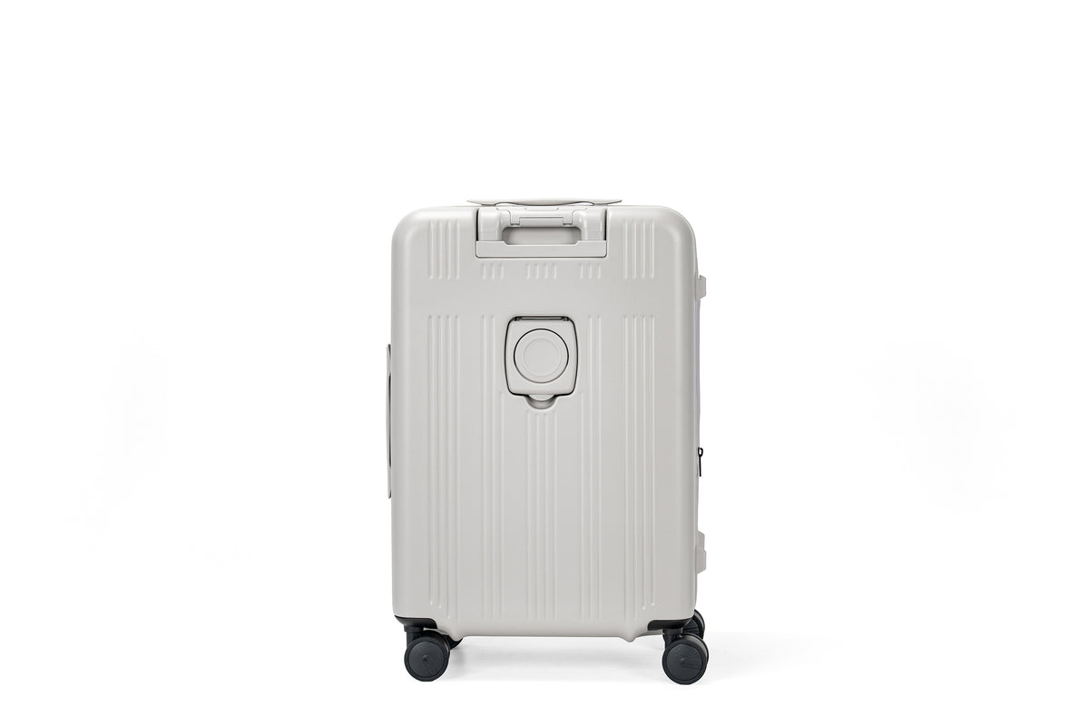 最新JOURNEY J11 EXP Hinomoto Japan Luggage 前開+中開+擴展+日本剎車(雲朵白色）￼