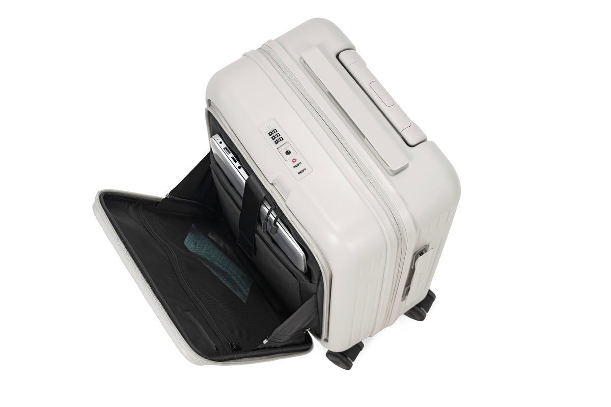 最新JOURNEY J11 EXP Hinomoto Japan Luggage 前開+中開+擴展+日本剎車(雲朵白色）￼