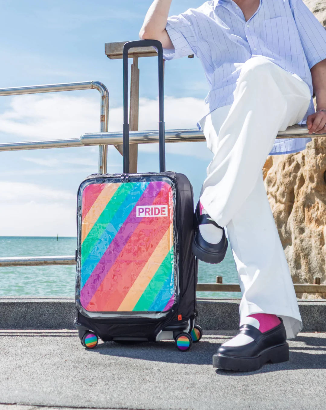 Departure x PRIDE The Vista with Brakes S & Foldable Duffle Set