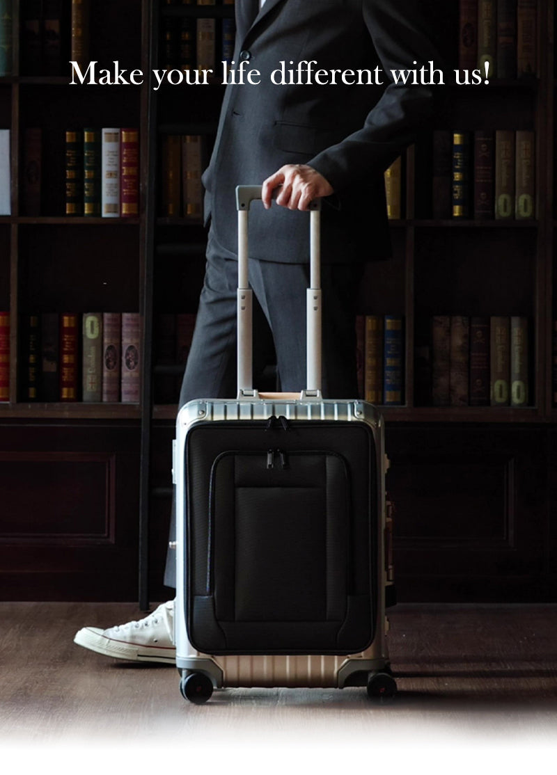 DEPARTURE《快拆式全鋁登機箱》登機箱 The Share Aluminum Edition S - TRAVEL WITH US➜行李部