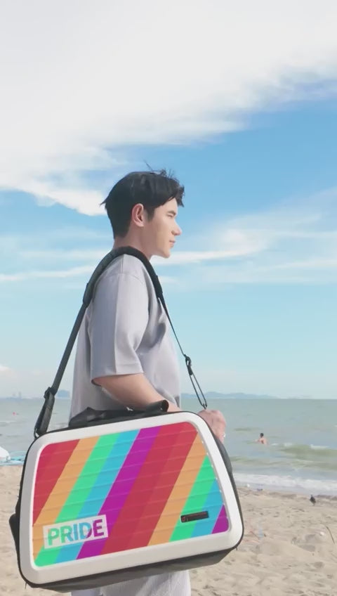 Departure x PRIDE Foldable Duffle