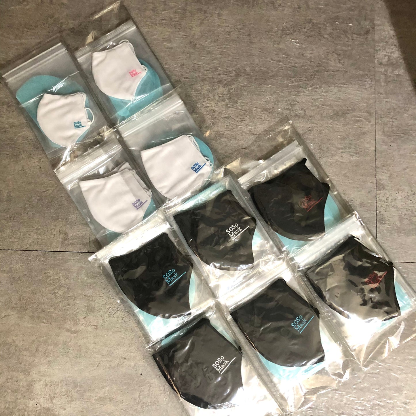 SOSo Mask逆境同行 布口罩，附送濾芯20片，每個$150