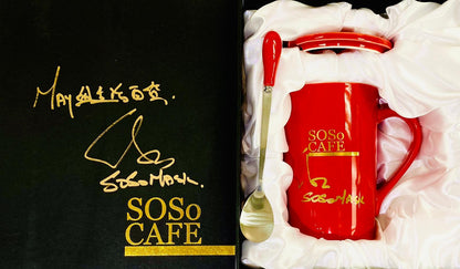 SOSoMau 特別版陶瓷杯 印有SOSoMau手印每隻$100